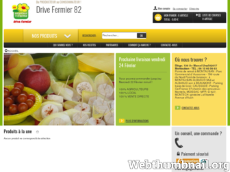 drive-fermier-82.fr website preview
