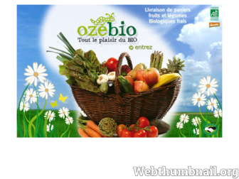 ozebio.com website preview