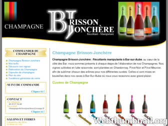 champagne-brisson-jonchere.com website preview