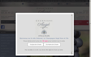 champagne-auge-pere-et-fils.com website preview