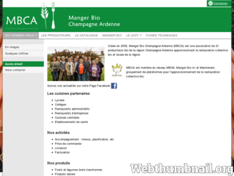 mangerbiochampagneardenne.org website preview