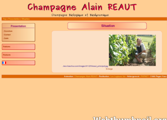 champagne-alainreaut.com website preview
