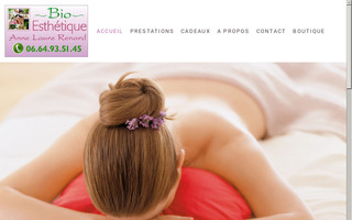 bio-esthetique-renard.com website preview