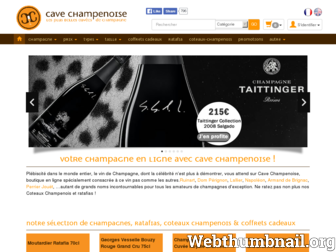 cave-champenoise.com website preview