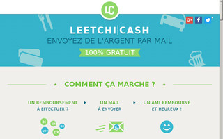 leetchicash.com website preview