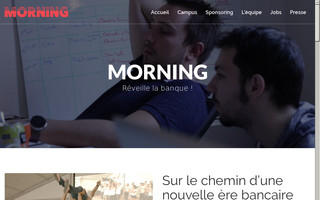 corpo.morning.com website preview