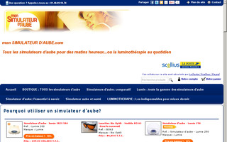 mon-simulateurdaube.com website preview