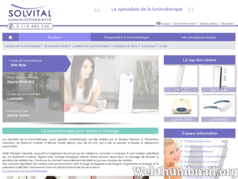 solvital.fr website preview