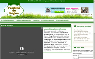 produitsderegion.fr website preview