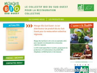 mangerbiosudouest.fr website preview