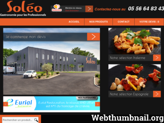 societesoleo.eu website preview