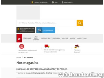magasins.easycash.fr website preview