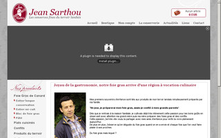jean-sarthou.com website preview