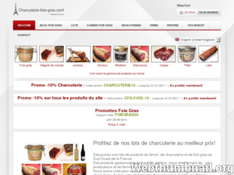 charcuterie-foie-gras.com website preview