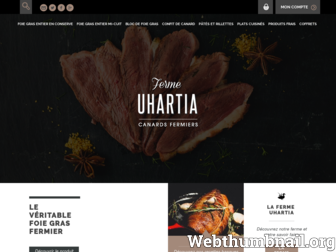 ferme-uhartia.com website preview