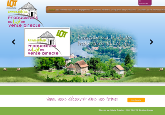 producteursventedirecte-46.fr website preview