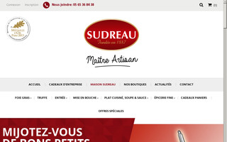 sudreau.com website preview