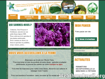 etoile-verte.com website preview