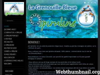 jco-spiruline.fr website preview
