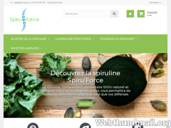 spiruforce.com website preview