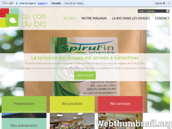 aucoindubio.fr website preview