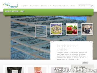 azur-naturel.fr website preview