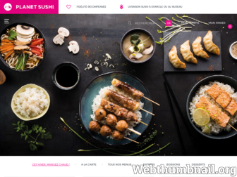 planetsushi.fr website preview