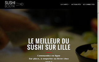 sushiboutiklille.com website preview