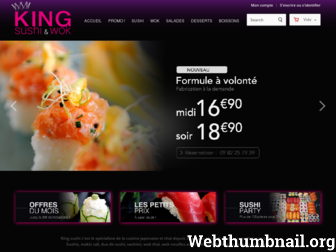 wok-king-sushi.fr website preview