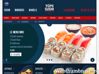 yomisushi.fr website preview