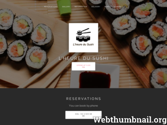 lheuredusushi.com website preview