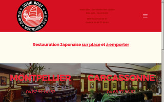 sushiboat-france.com website preview