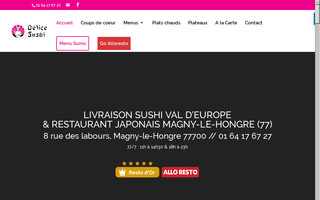 delice-sushi.fr website preview