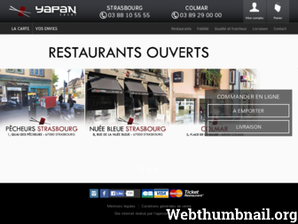 yapansushi.fr website preview