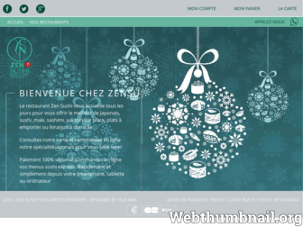 zensushi.fr website preview