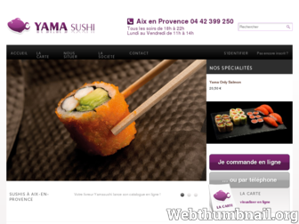 shop.yamasushi-aix.com website preview