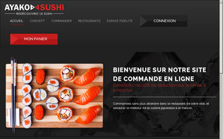 ayakosushi.fr website preview