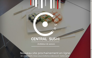 centralsushi.fr website preview