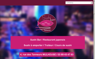 sushibarmulhouse.fr website preview