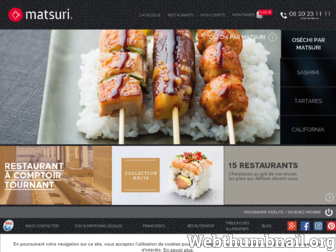 matsuri.fr website preview