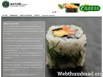 sayurifeucherolles.fr website preview