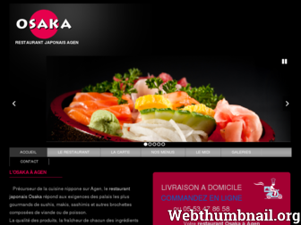 osaka-agen.fr website preview