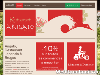 arigato-sushi-bordeaux.fr website preview