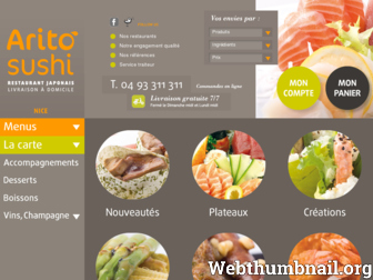 arito-sushi.com website preview