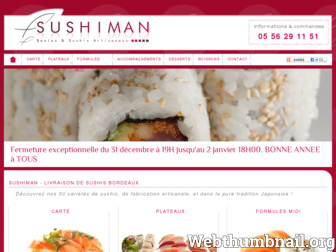 ausushiman.fr website preview