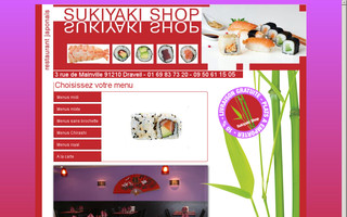 sukiyakishop.fr website preview