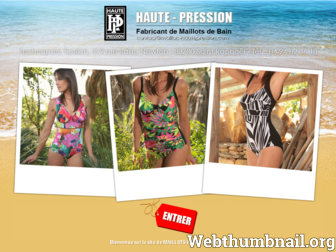 maillots-hautepression.com website preview