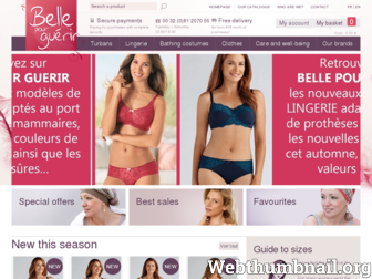 bellepourguerir.com website preview