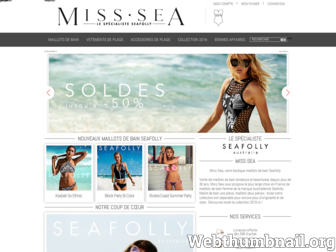 miss-sea.com website preview