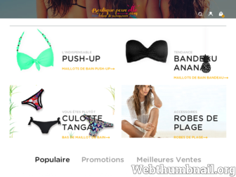 boutique-pour-elle.com website preview
